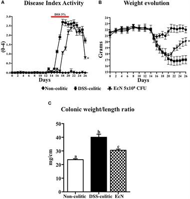 The Administration of Escherichia coli Nissle 1917 Ameliorates Development of DSS-Induced Colitis in Mice